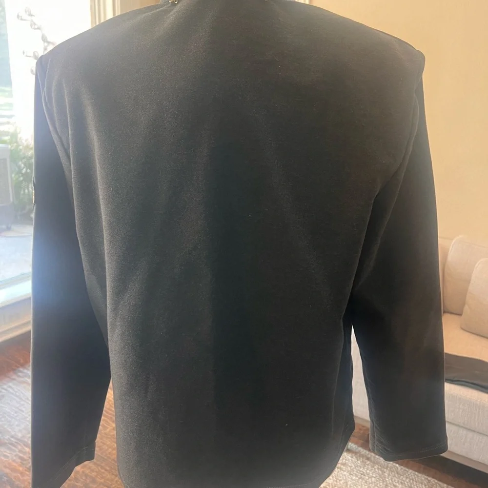 Vintage St. Johns sport gray long sleeve jacket medium pants size 12 military - Picture 4 of 16